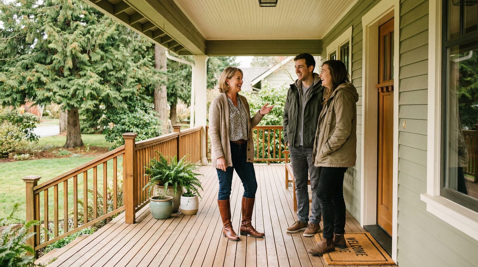 A home in the first days of listing