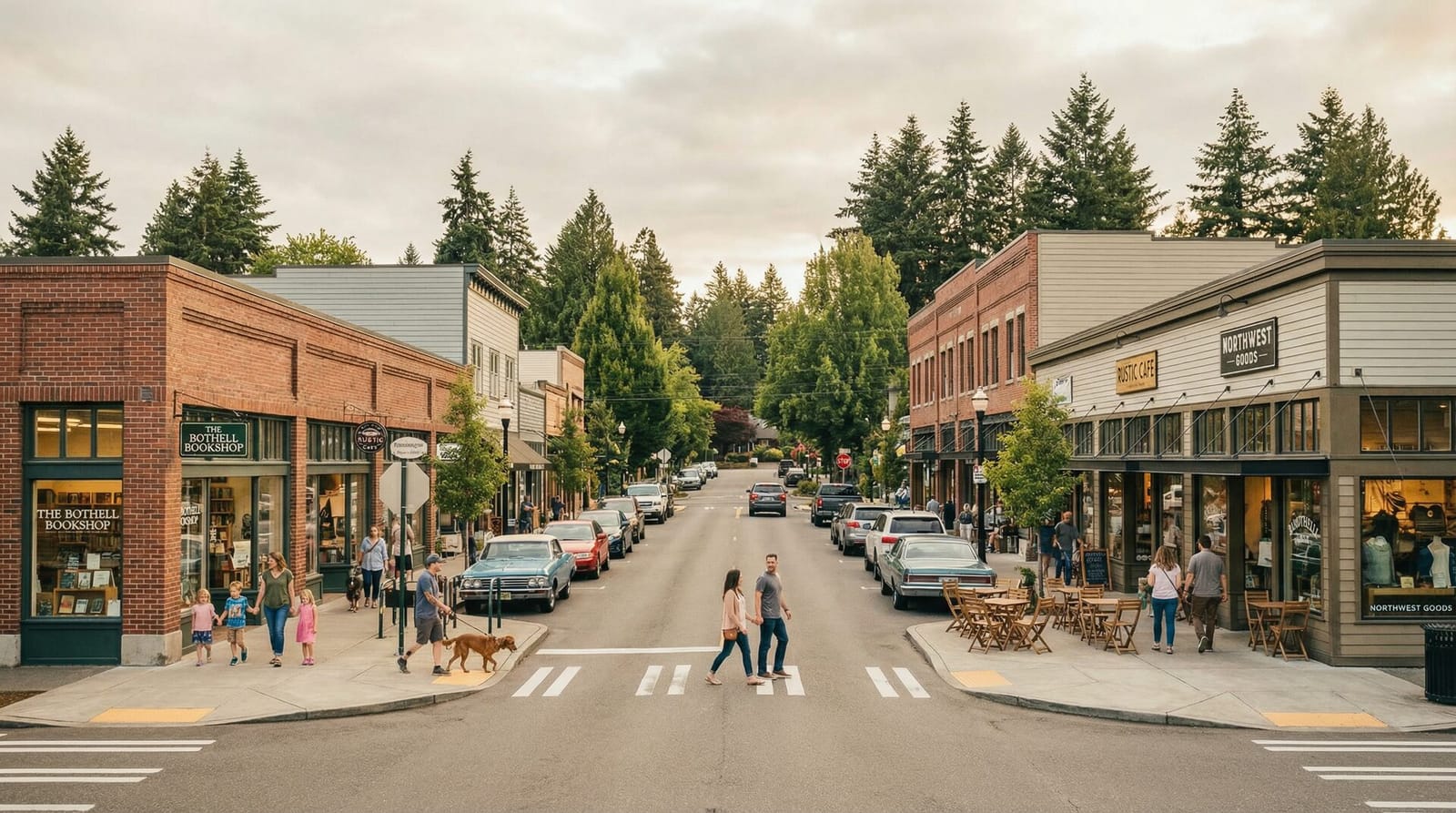 Bothell - Main Street vibes