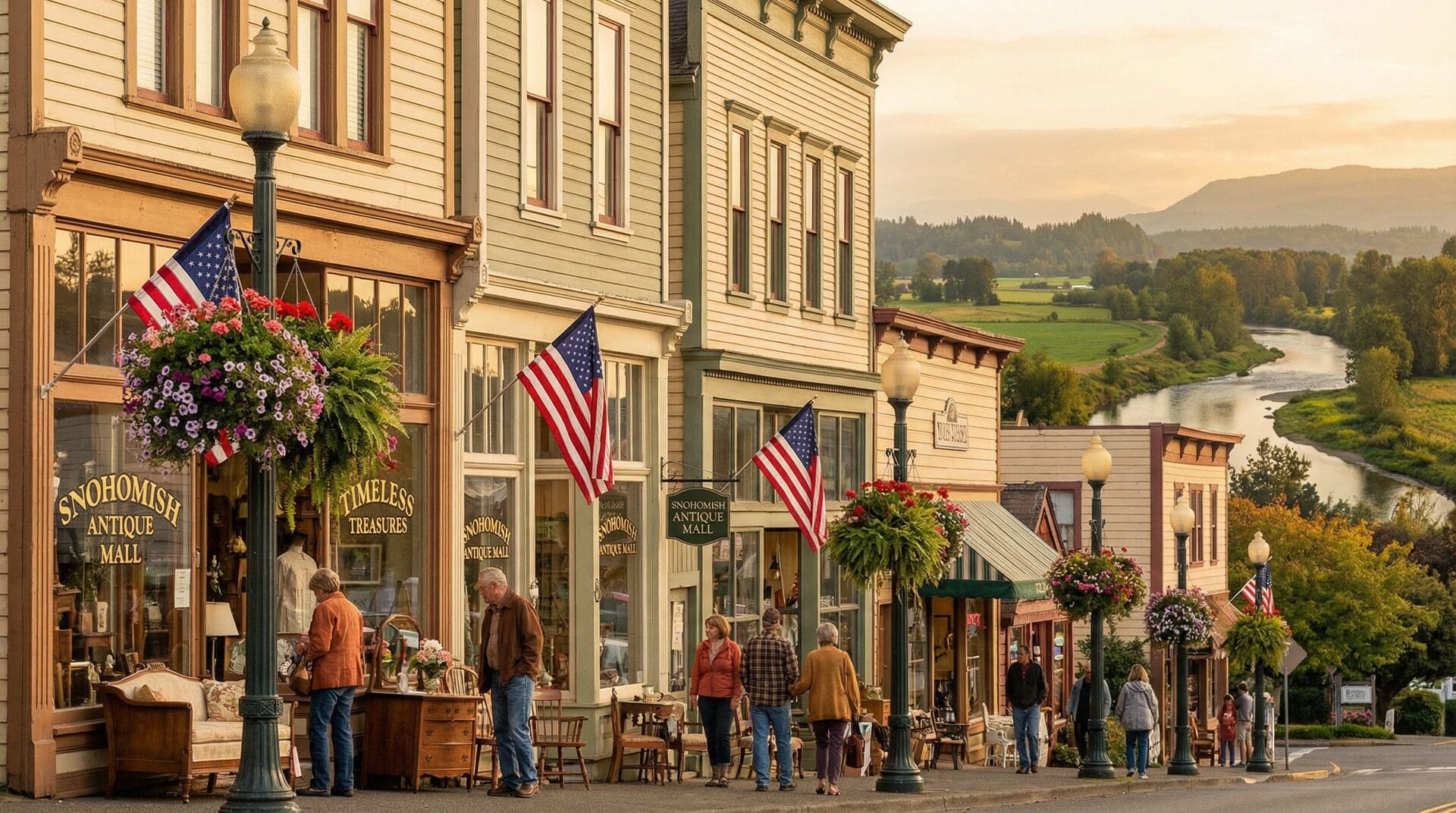 Historic Snohomish neighborhood