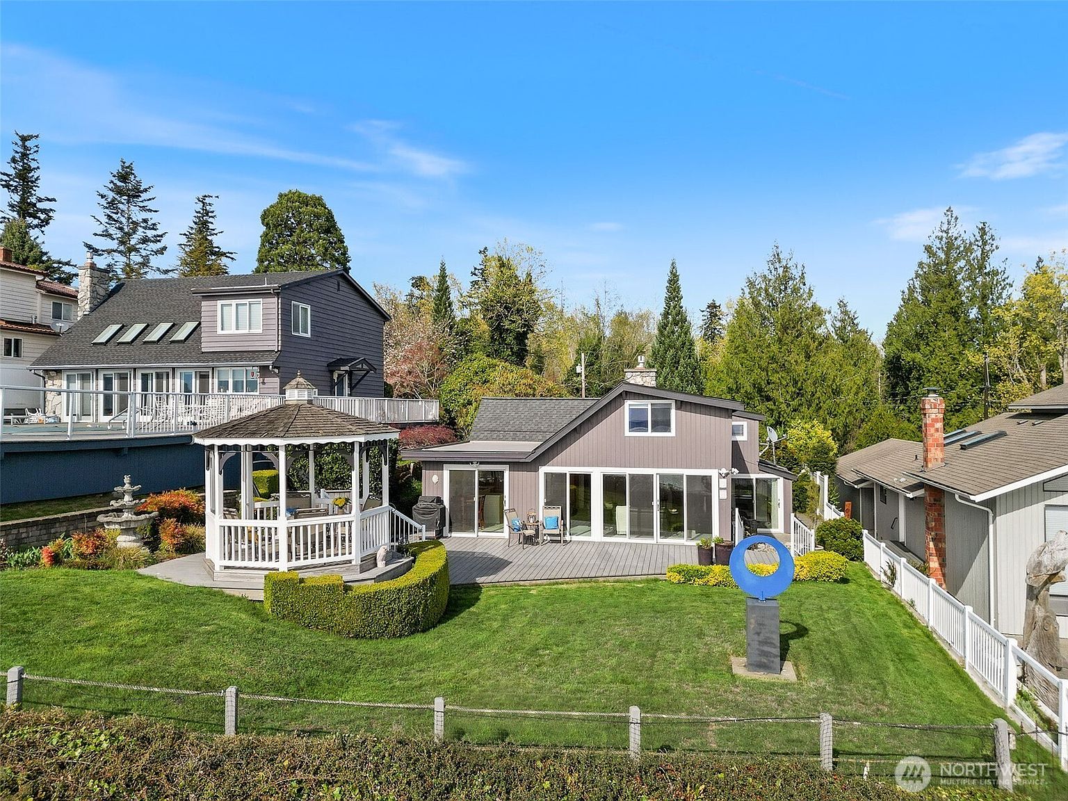 1406 Potlatch Beach Road exterior — waterfront home in Marysville, WA