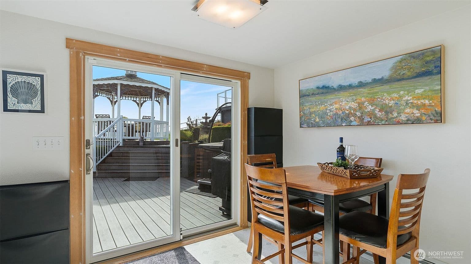 Interior detail, natural light throughout